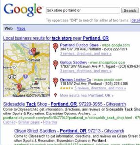 Google Local Business Center Listing